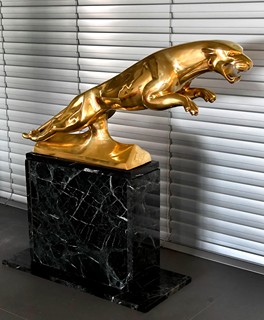 Velká plastika "Jaguár"/"The Leaper" - 145 cm