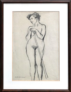 Karel Hofman (1906 - 1998) - "Stojící akt"