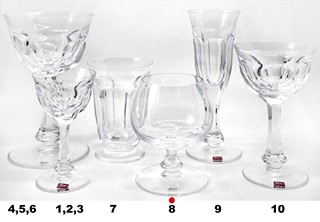 Moser "Lady Hamilton" - sklenice na brandy\cognac - 6 ks