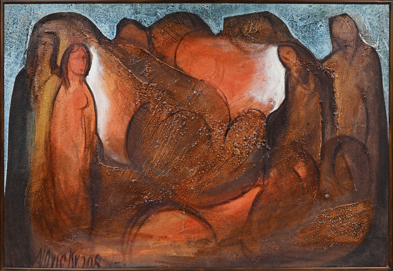 Josef Novický (1927 - 2020) - Živly - oheň