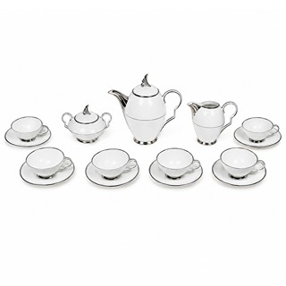 Porcelánový čajový servis Art Deco - Slavkov