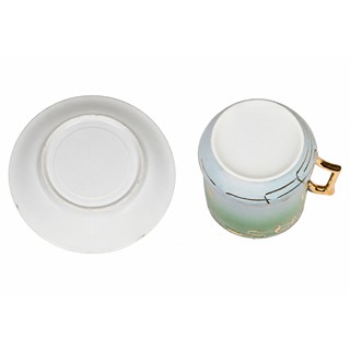 Elegantní secesní porcelánový servis
