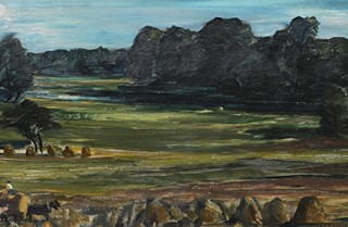 Adolf Zahel (1888 - 1958) - Louky u Leštiny