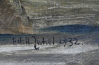Adolf Zahel (1888 - 1958) - Louky u Leštiny
