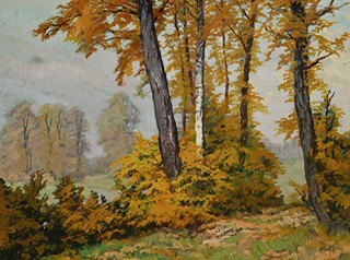 Otakar Hůrka (1889 - 1966) - Podzimní krajina