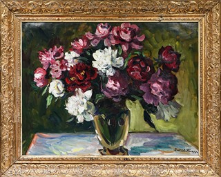 Bedřich Knopp (1919 - 1991) - Kytice ve váze - velký formát