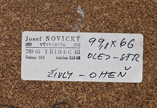 Josef Novický (1927 - 2020) - Živly - oheň