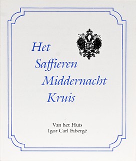Safírový " Půlnoční kříž " Igor Carl Fabergé, 1987