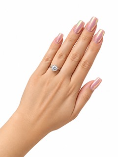 Luxusní zlatý solitér s přírodním diamantem 1,55 ct - certifikováno, odhadní cena 276.600 Kč