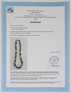 Exkluzivní náhrdelník z tahitských perel