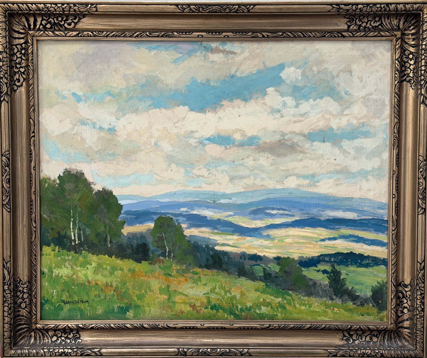 Gustav Macoun (1889 - 1934) - Pohled do krajiny