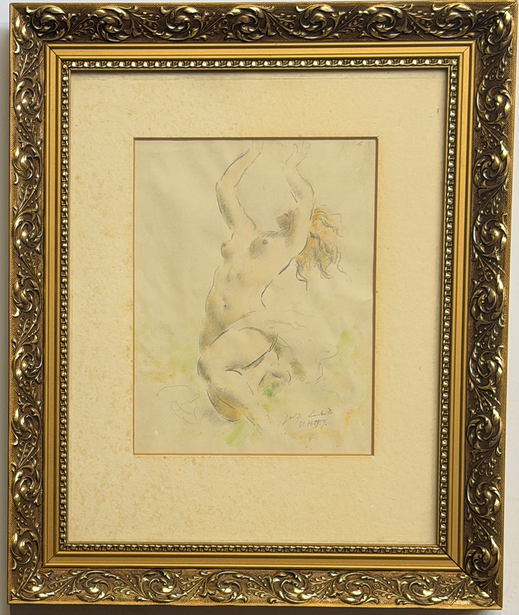 Loukota Josef (1879–1967) - Sedící ženský akt