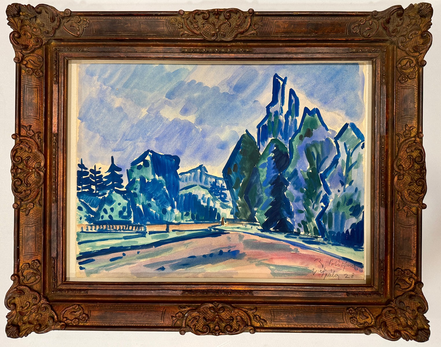Václav Špála (1885 - 1946) - Z Potštýna, 1928