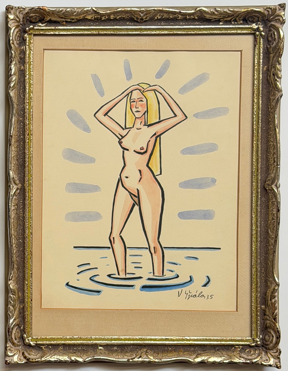 Václav Špála (1885 - 1946) - Ranní koupání, 1935