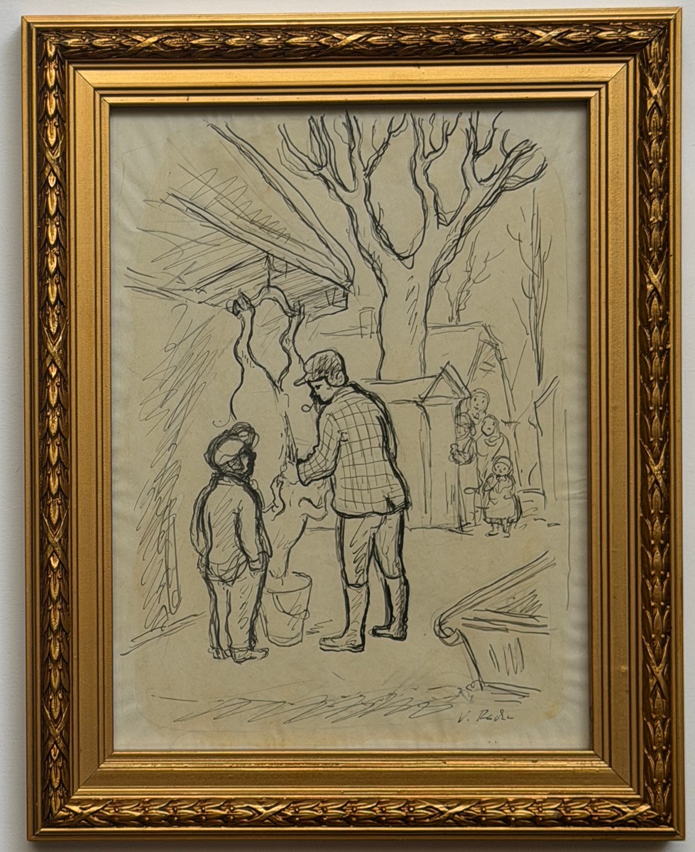 Vlastimil Rada (1895 - 1962) - Zabijačka