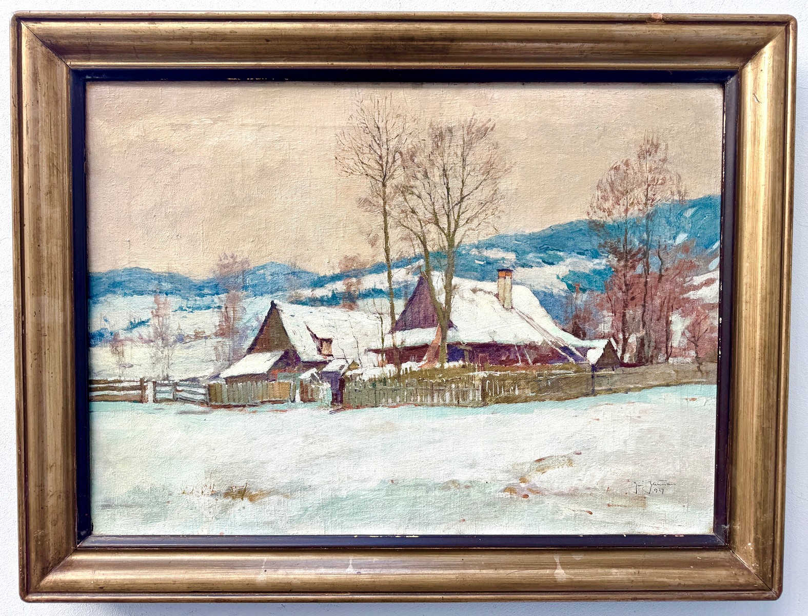 Jiří Heřman (1892 - 1969) - Nový Hrozenkov – U Jidášů, 1929