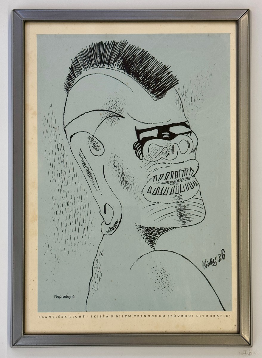 František Tichý (1896 - 1961) - Skizza k Bílým černochům