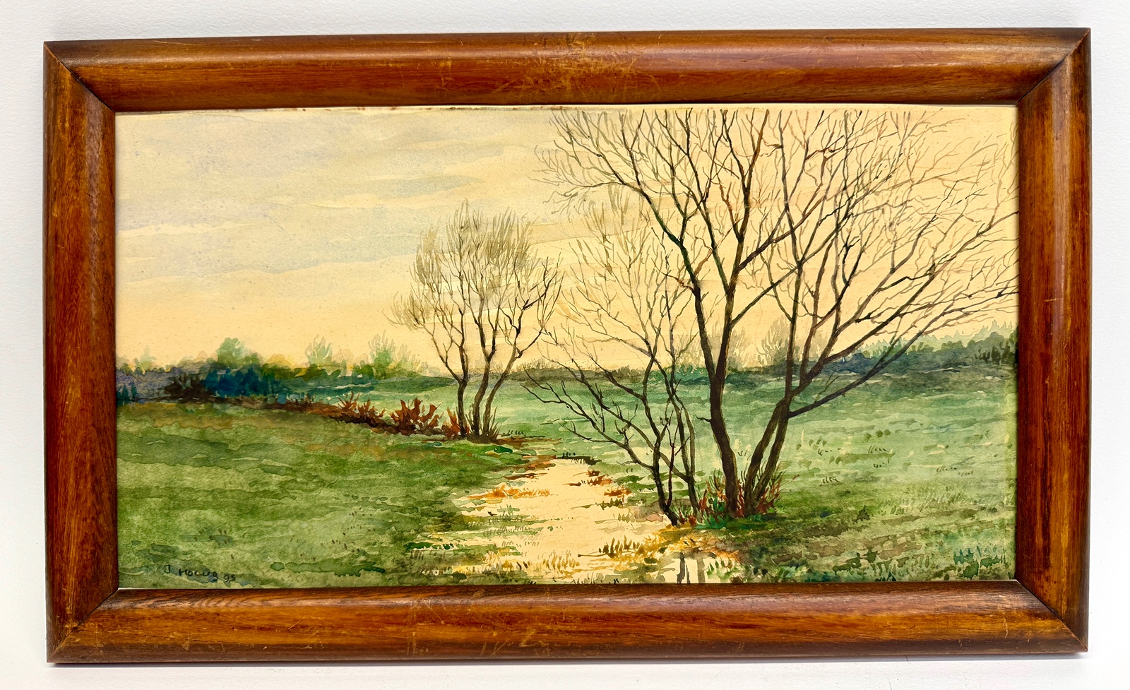 Josef Holub (1870 - 1957) - Potok v krajině