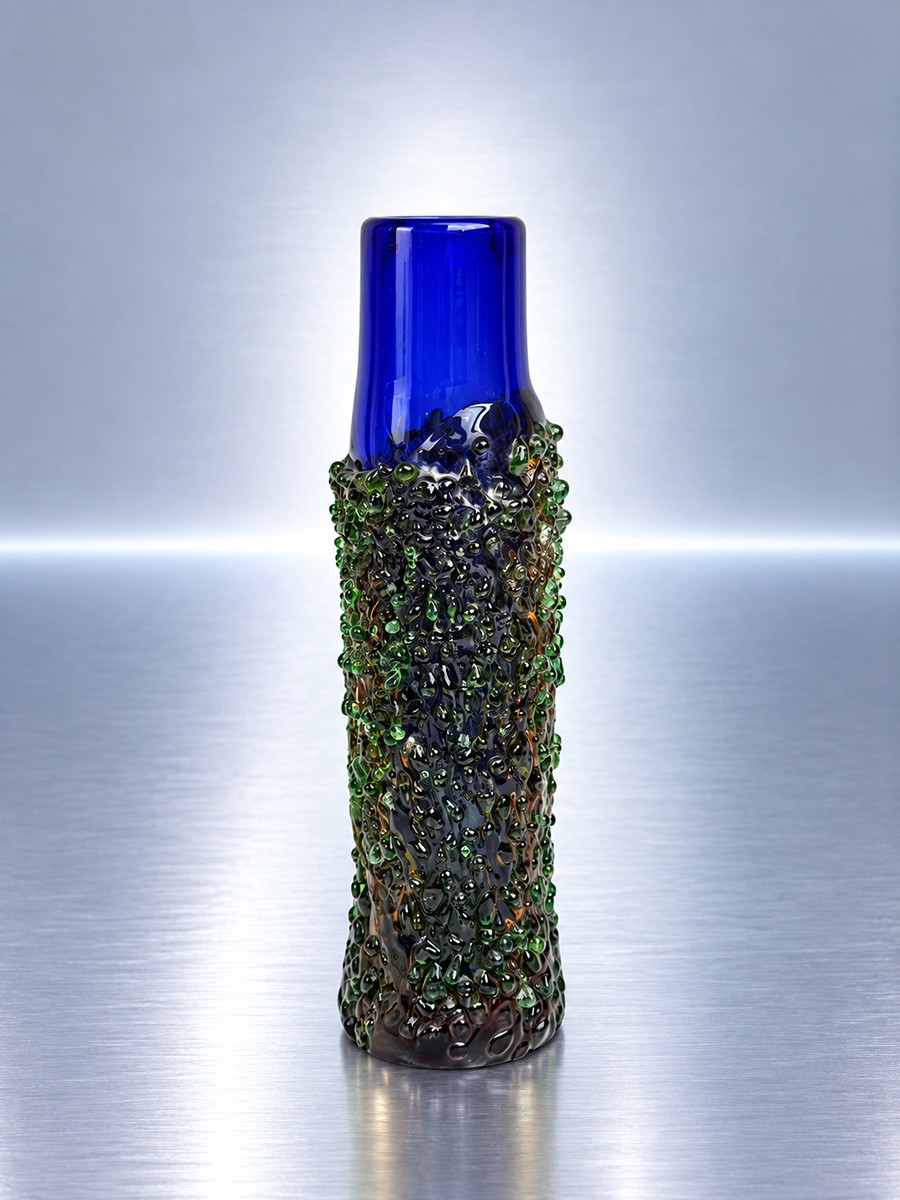 Miloslava SVOBODOVÁ (1936–2005) - Váza ze souboru „Galaxy“ (velká varianta) strukturální váza Galaxy