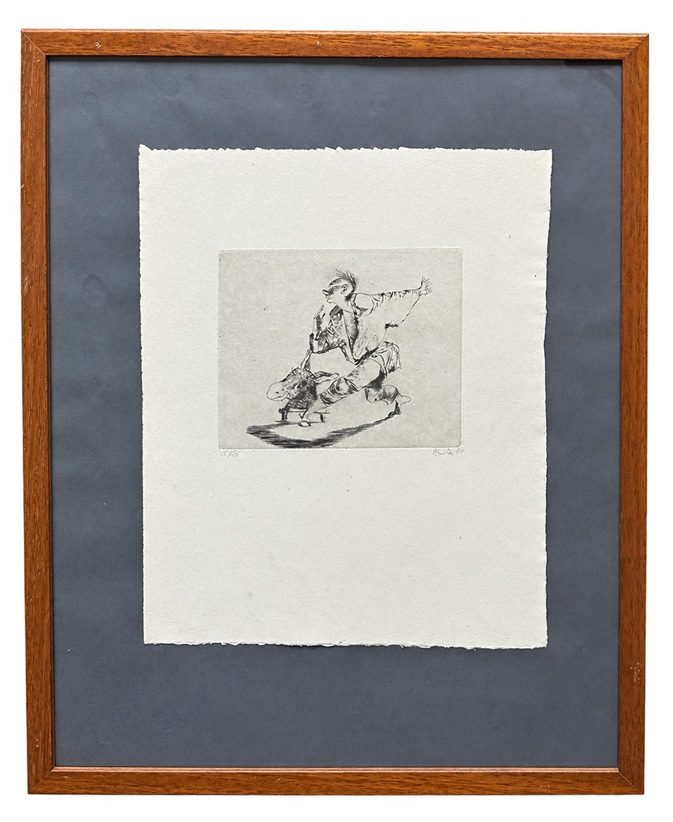 Jiří Trnka (1912 – 1969) - Tanečník s oslí hlavou