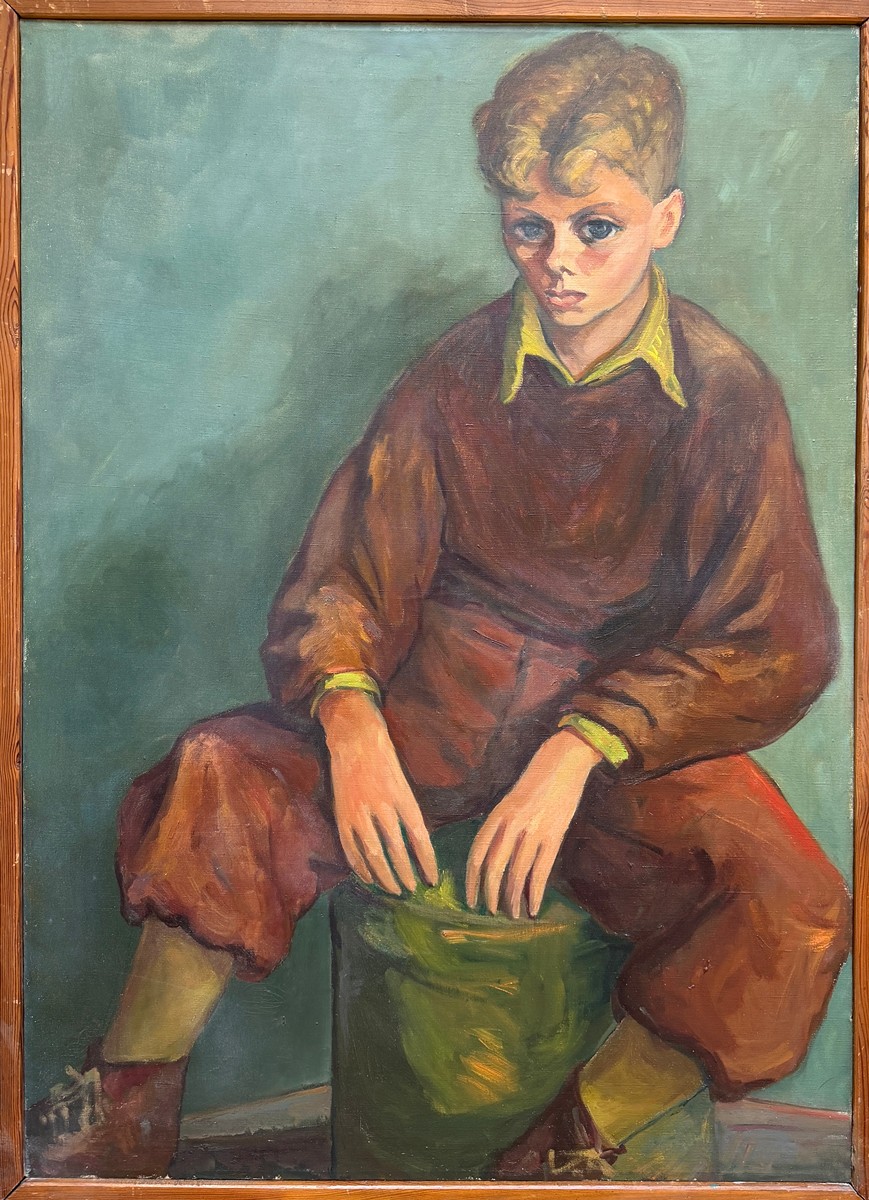 Bohumila Doležalová (1922 - 1993) - Portrét chlapce