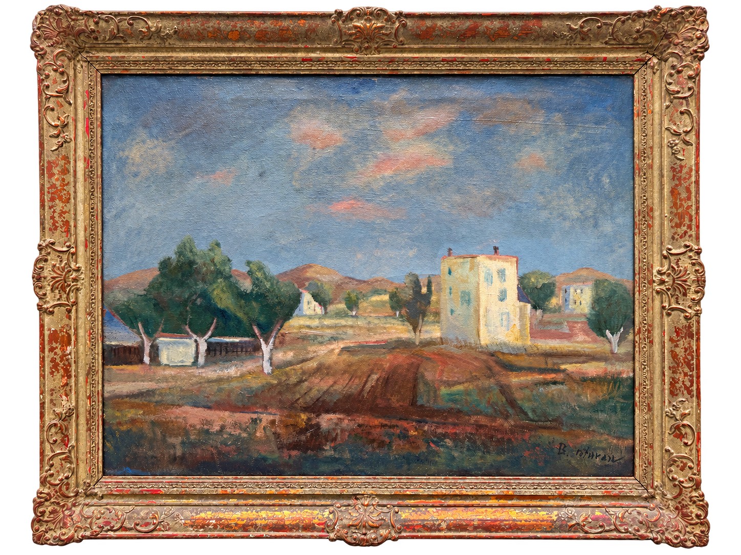 Bedřich Petrovan (1908 - 1986) - Motiv z Francie