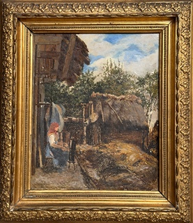 Nowopacký Jan (1821 -1908) - Na venkovském dvoře