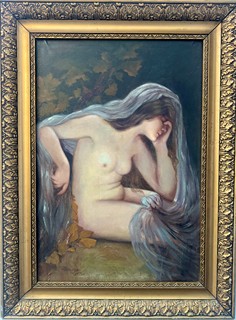 Grotkovský Ján (1902–1961) - Sedící ženský akt