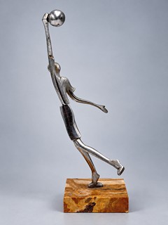 Karl Hagenauer (1898 - 1956) - Art Deco figurální plastika – Sportovec s míčem