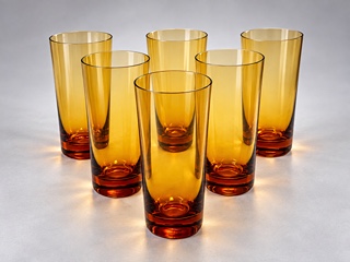 Lípa Oldřich (1929–2014) - Moser – SET, sada 6 sklenic