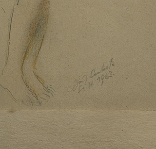 Loukota Josef (1879–1967) - Akt dívky I.