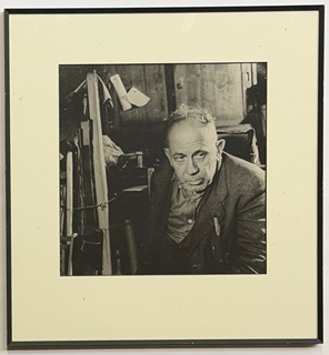 Václav Chochola (1923 - 2005) - Josef Sudek v ateliéru
