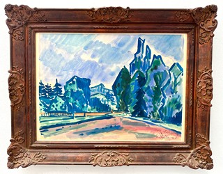 Václav Špála (1885 - 1946) - Z Potštýna, 1928