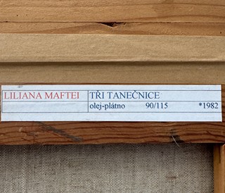 Liliana Maftei (1954 - 2009) - Tři tanečnice, 1982