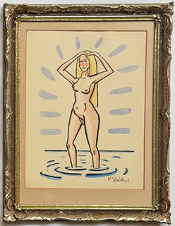 Václav Špála (1885 - 1946) - Ranní koupání, 1935