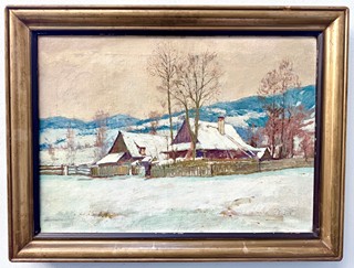 Jiří Heřman (1892 - 1969) - Nový Hrozenkov – U Jidášů, 1929
