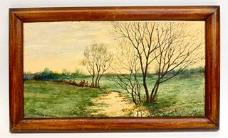 Josef Holub (1870 - 1957) - Potok v krajině