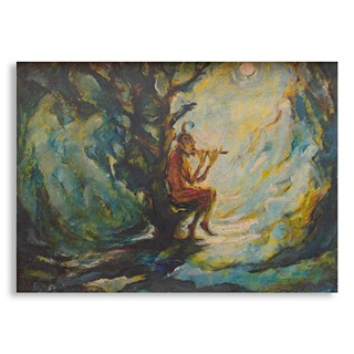 Kovařík Hubert (1888–1948) - Satyr hrající na flétnu
