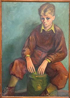 Bohumila Doležalová (1922 - 1993) - Portrét chlapce