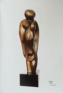 Ota Janeček (1919 - 1996) - Kubistická žena