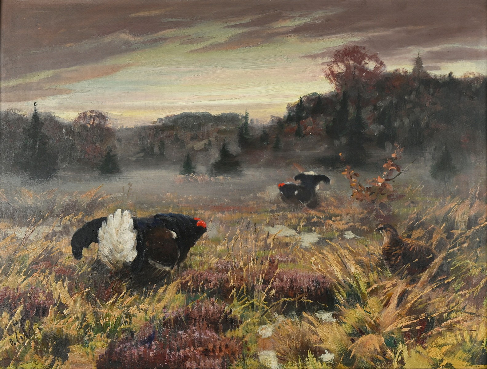 Otakar Číla (1894 - 1977) - Tetřívci IV.