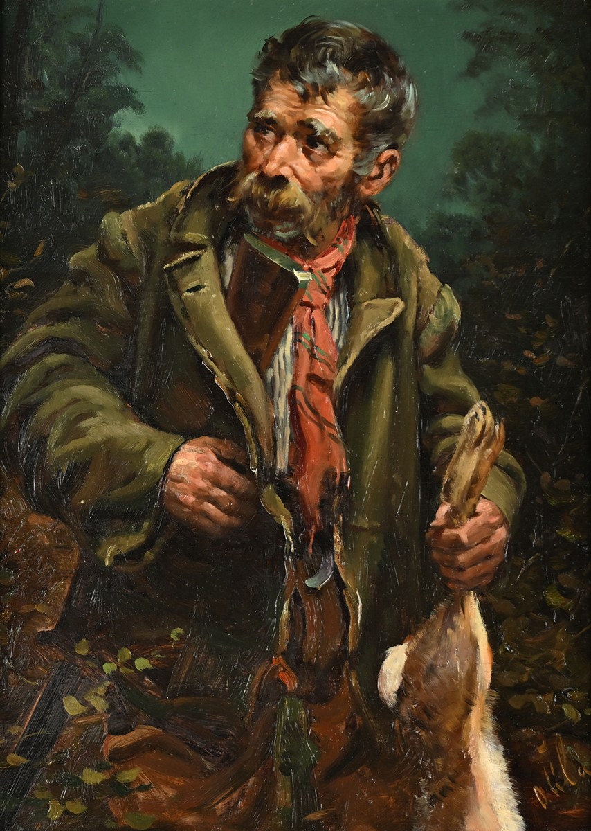 Otakar Číla (1894 - 1977) - Pytlák bez klobouku