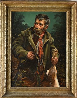Otakar Číla (1894 - 1977) - Pytlák bez klobouku