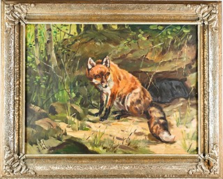Otakar Číla (1894 - 1977) - Starý lišák