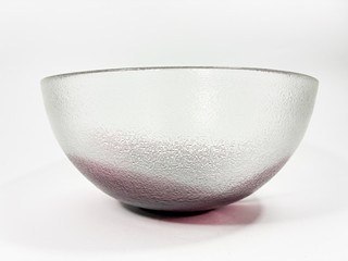 Šuhájek Jiří - Žebrovaná mísa, výška 10,5 cm.