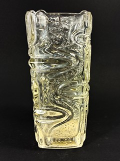 Pečený František - Váza - Vlnky, výška 17,5 cm