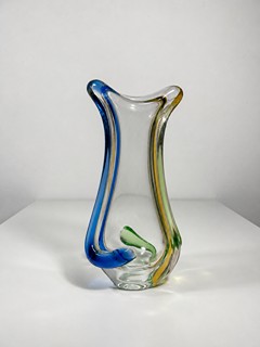 Zemek František - Útlá váza ze série Rhapsody, výška 21 cm