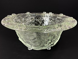 Inwald Josef - Skleněná mísa - Barolac, průměr 31,5 cm