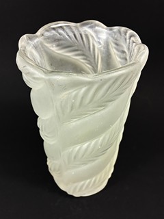 Inwald Josef - Matná váza s listím - Boraloc, 19 cm