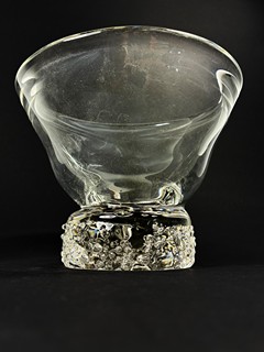 Svobodová Miloslava - Miska na zdobené nožce, 18 cm